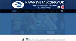 Desktop Screenshot of hawkeyefalconry.co.uk